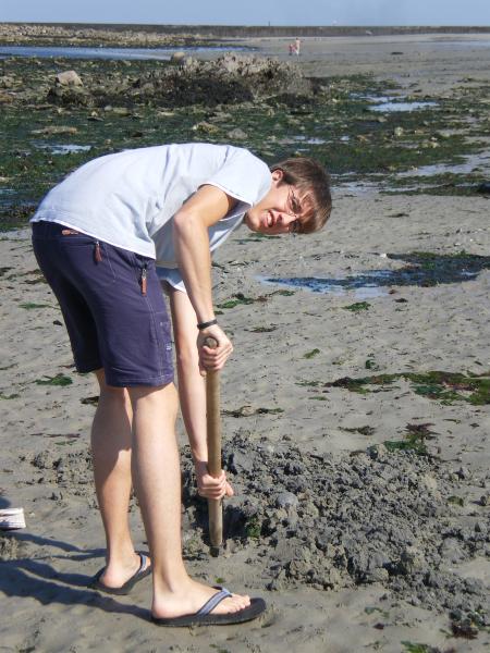 vinvin a la recherche de vers... miam